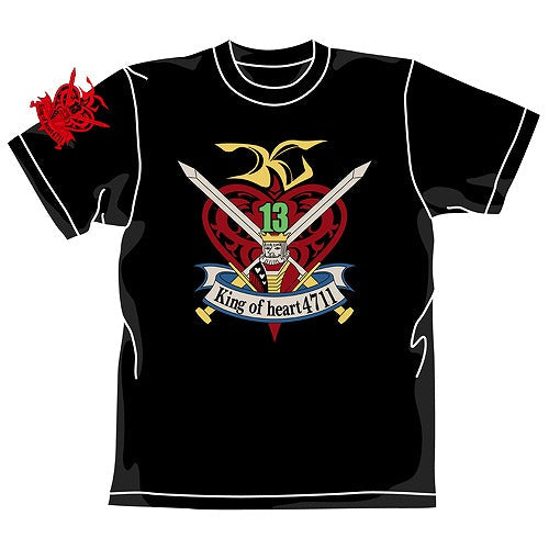 機動武闘伝Gガンダム キングオブハートTシャツ BLACK S  【03/16頃入荷】