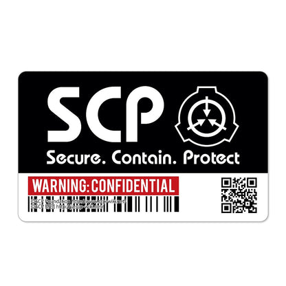 SCP財団 屋外対応ステッカー 【03/04頃入荷】