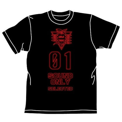 EVANGELION SOUND ONLYTシャツ BLACK S 【01/24頃入荷】