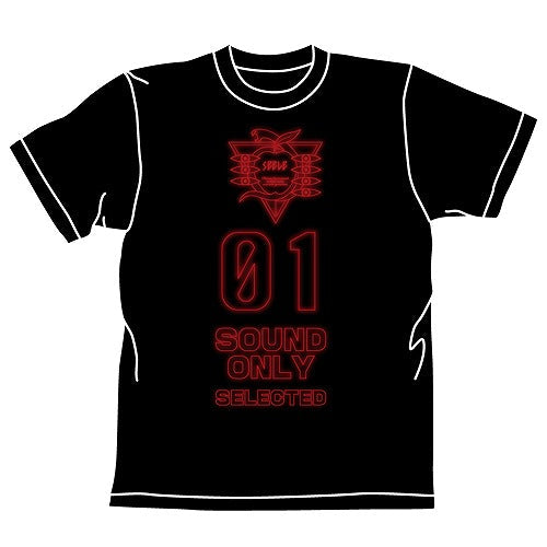 EVANGELION SOUND ONLYTシャツ BLACK S 【01/24頃入荷】
