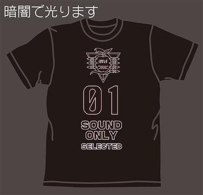 EVANGELION SOUND ONLYTシャツ BLACK XL 【01/24頃入荷】