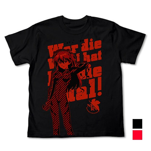 EVANGELION 新劇場版アスカＴシャツ BLACK M 【01/24頃入荷】