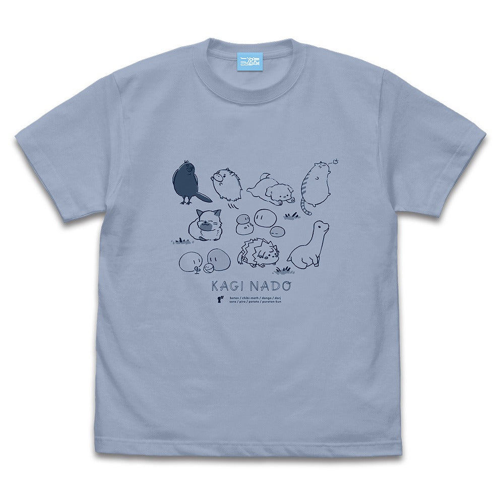 かぎなどマスコット Tシャツ ACID BLUE M 【12/24頃入荷】