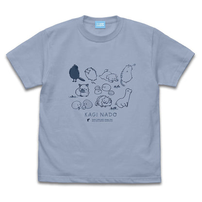 かぎなどマスコット Tシャツ ACID BLUE M 【12/24頃入荷】