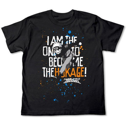NARUTO-ナルト- 疾風伝 ナルトTシャツ BLACK M 【01/24頃入荷】
