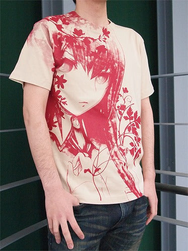 STEINS;GATE 紅莉栖Ｔシャツ LIGHT BEIGE XL 【01/24頃入荷】