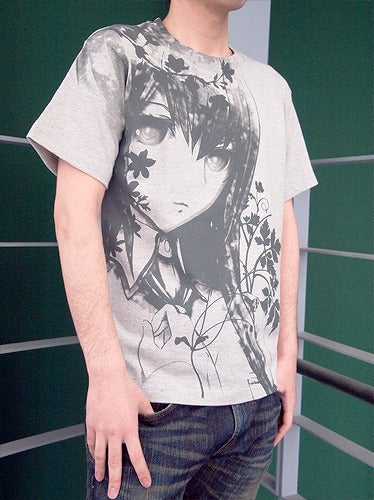 STEINS;GATE 紅莉栖Ｔシャツ LIGHT BEIGE M 【01/24頃入荷】