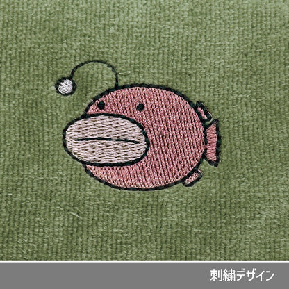 ガールズ＆パンツァー 最終章 あんこうチーム 刺繍ハンドタオル LIGHT BROWN 【02/04頃入荷】