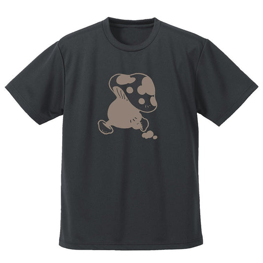 ダンジョン飯 歩き茸 ドライTシャツ GUNMETAL L 【12/24頃入荷】