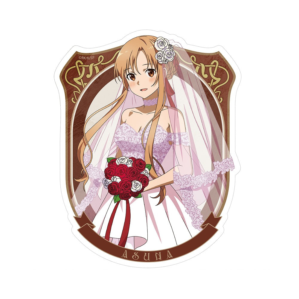 ソードアート・オンライン 描き下ろし アスナ 屋外対応ステッカー ウェディングドレスV.. 【03/24頃入荷】