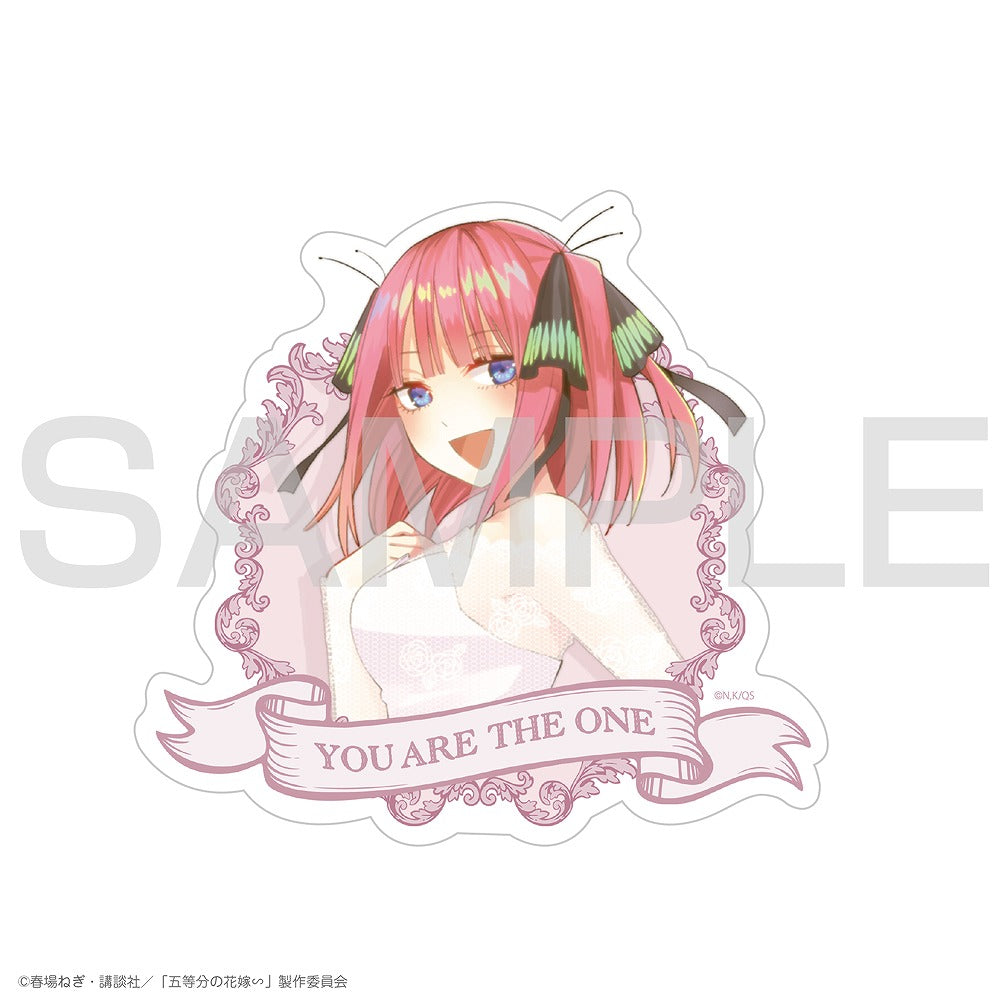 五等分の花嫁∽ 中野二乃 屋外対応ステッカー 【04/04頃入荷】