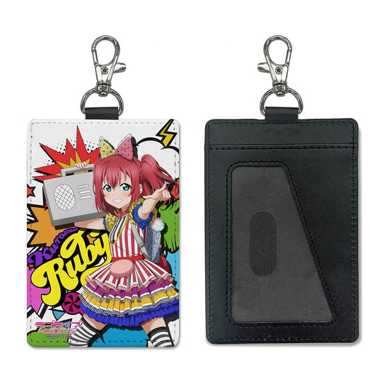 ラブライブ！サンシャイン!! 描き下ろし 黒澤ルビィ パスケース（ナスカン付き）ソロコンサ.. 【02/04頃入荷】