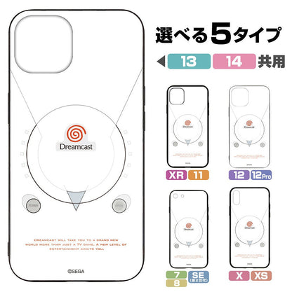 ドリームキャスト 強化ガラスiPhoneケース 13･14共用 【01/24頃入荷】