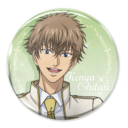 新テニスの王子様 描き下ろし 忍足謙也 65mm缶バッジ 【03/16頃入荷】