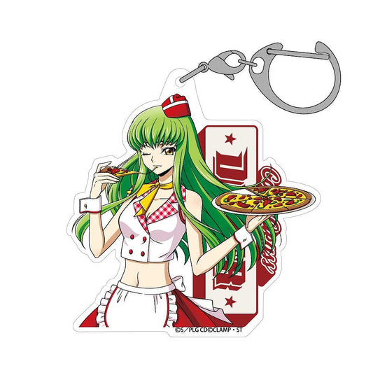 コードギアス 奪還のロゼ 描き下ろし C.C. アクリルマルチキーホルダー アメリカン.. 【03/24頃入荷】