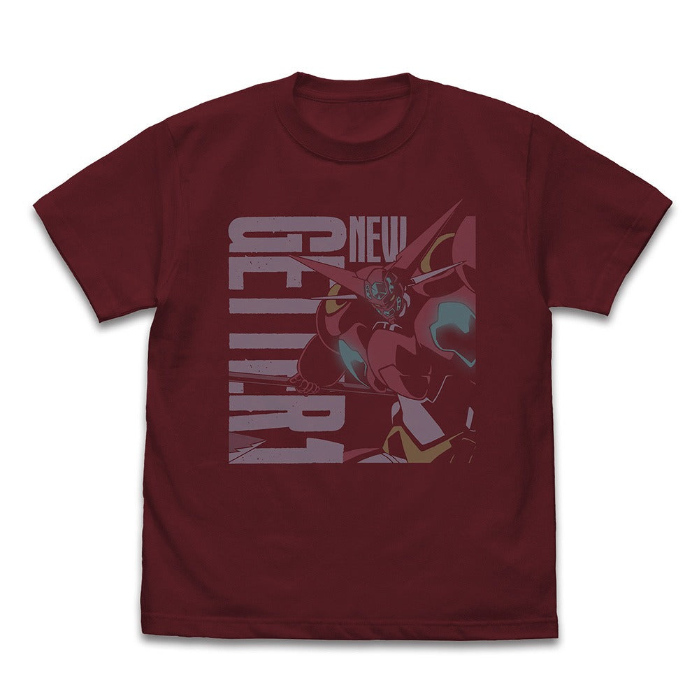 新ゲッターロボ ゲッター1 Tシャツ BURGUNDY XL  【03/04頃入荷】