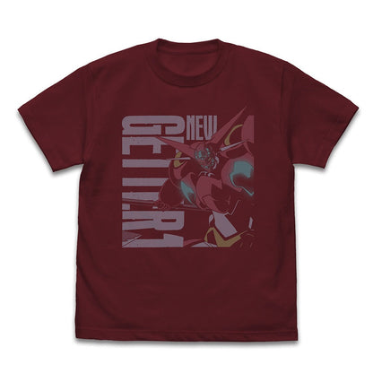 新ゲッターロボ ゲッター1 Tシャツ BURGUNDY M  【03/04頃入荷】