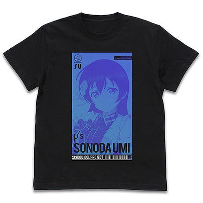 ラブライブ！ 園田海未 Tシャツ ALL STARS Ver. BLACK M 【02/04頃入荷】