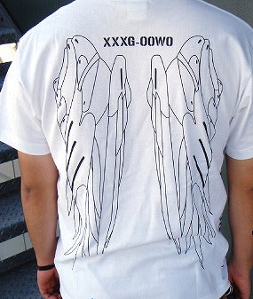 新機動戦記ガンダムW ウイングガンダムゼロTシャツ  WHITE L 【02/04頃入荷】