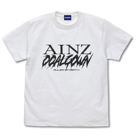 オーバーロードIV 死の支配者 アインズ Tシャツ BLACK XL  【03/16頃入荷】