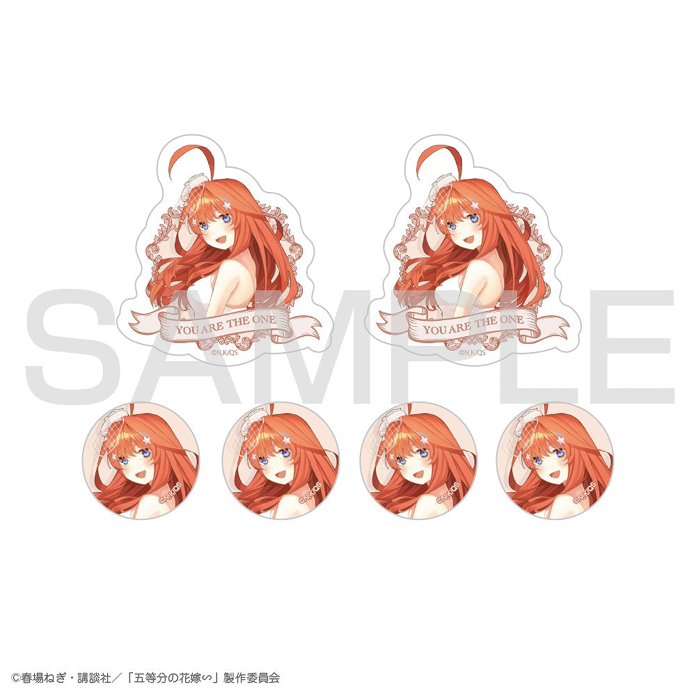 五等分の花嫁∽ 中野五月 ミニステッカーセット 【04/04頃入荷】