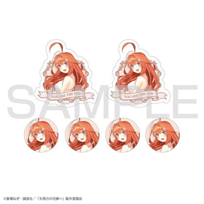 五等分の花嫁∽ 中野五月 ミニステッカーセット 【04/04頃入荷】