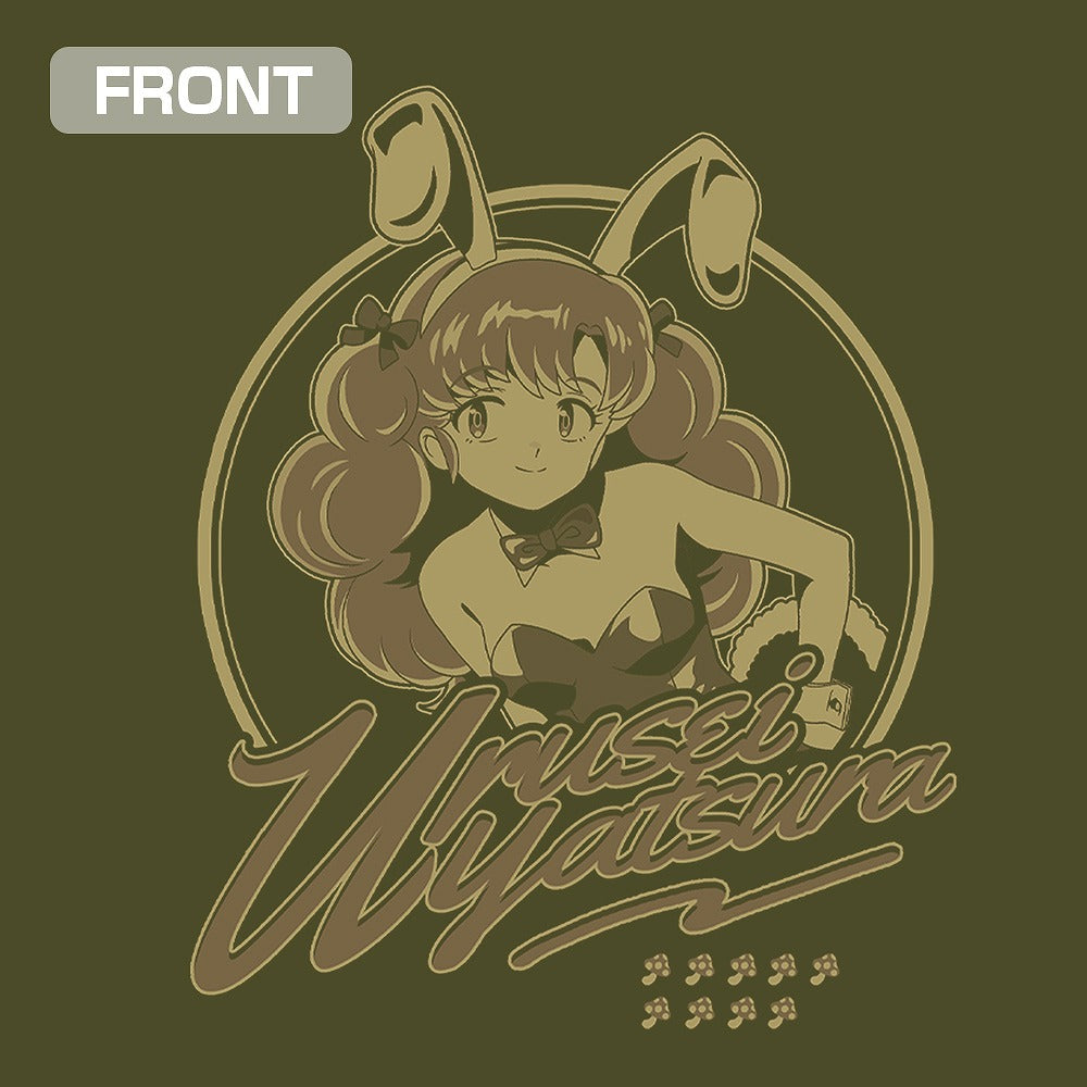 TVアニメ『うる星やつら』 バニーガール ラン Tシャツ  MOSS L 【02/04頃入荷】