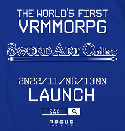 ソードアート・オンライン SAOプロモーションTシャツ SUMI L 【01/24頃入荷】