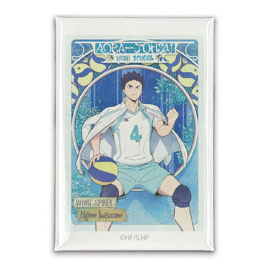 ハイキュー!! 岩泉 一 スクエア缶バッジ 飛翔Ver. 【03/16頃入荷】