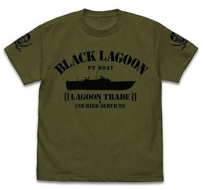 ブラック・ラグーン ラグーン号 Tシャツ MOSS XL 【01/24頃入荷】