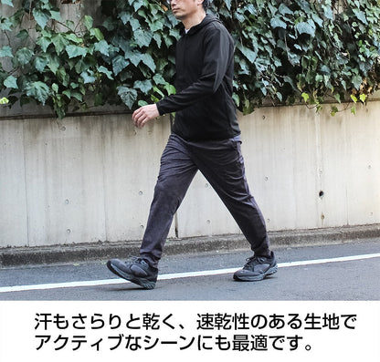 怪獣８号 薄手ドライパーカー BLACK XL  【03/16頃入荷】