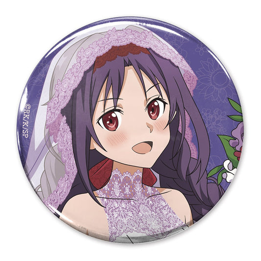 ソードアート・オンライン 描き下ろし ユウキ 65mm缶バッジ ウェディングドレスVe.. 【03/24頃入荷】