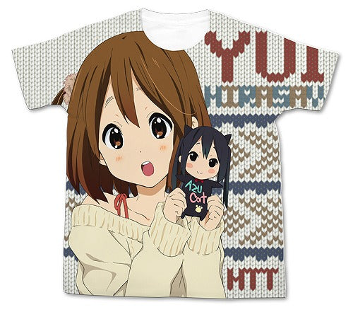 映画「けいおん！」平沢唯フルグラフィックTシャツ WHITE XL 【01/24頃入荷】