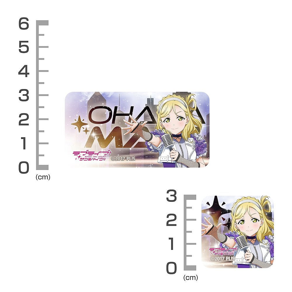ラブライブ！サンシャイン!! 描き下ろし 小原鞠莉 ミニステッカーセット ソロコンサートv.. 【02/04頃入荷】
