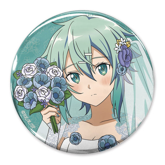 ソードアート・オンライン 描き下ろし シノン 65mm缶バッジ ウェディングドレスVe.. 【03/24頃入荷】