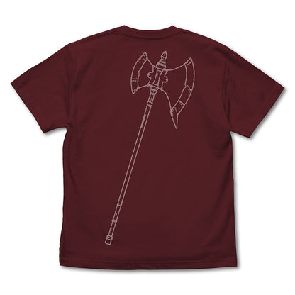 葬送のフリーレン シュタルク Tシャツ BURGUNDY M 【02/04頃入荷】