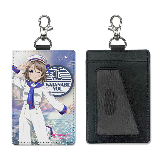 ラブライブ！サンシャイン!! 描き下ろし 渡辺 曜 パスケース（ナスカン付き）ソロコンサー.. 【02/04頃入荷】