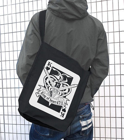 機動武闘伝Gガンダム キングオブハートショルダートート BLACK  【03/16頃入荷】