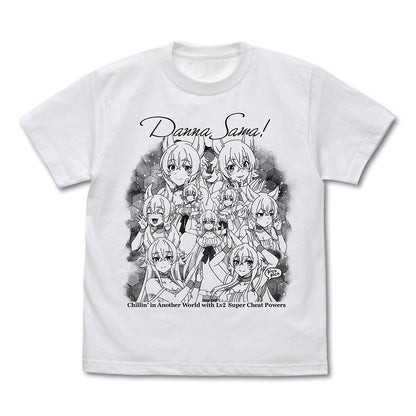 Lv2からチートだった元勇者候補のまったり異世界ライフ フェンリース 「旦那様！」Tシャツ WHITE M 【01/24頃入荷】