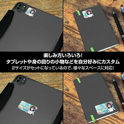 ラブライブ！サンシャイン!! 描き下ろし 松浦果南 ミニステッカーセット ソロコンサートv.. 【02/04頃入荷】
