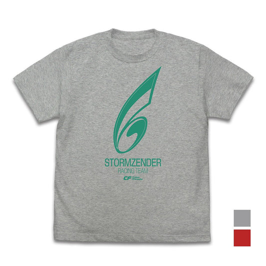 新世紀GPXサイバーフォーミュラ シュトルムツェンダー Tシャツ MIX GRAY S 【02/04頃入荷】