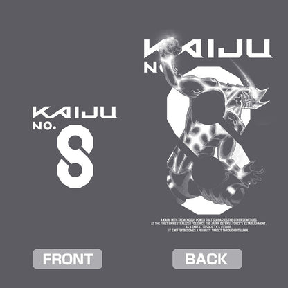 怪獣８号 薄手ドライパーカー BLACK XL  【03/16頃入荷】