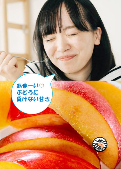 山梨産 ネクタリン（黎王） 『紅の恵』の親分  2kg箱（8～9個入）【 YUM NOSH 】　