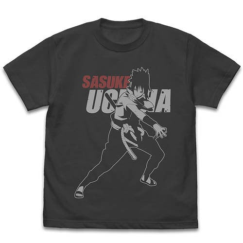 NARUTO-ナルト- 疾風伝 うちはサスケ Tシャツ SUMI L 【01/24頃入荷】