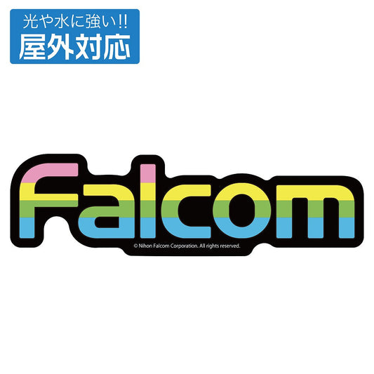 日本ファルコム ファルコム 屋外対応ステッカー 【02/04頃入荷】