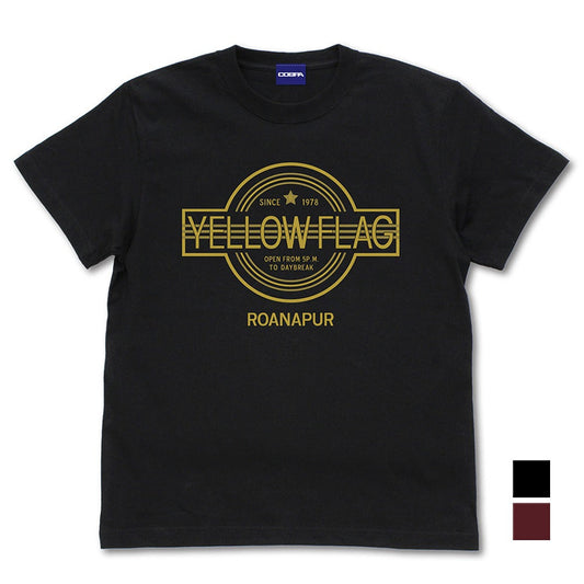 ブラック・ラグーン イエローフラッグ Tシャツ BLACK M 【01/24頃入荷】