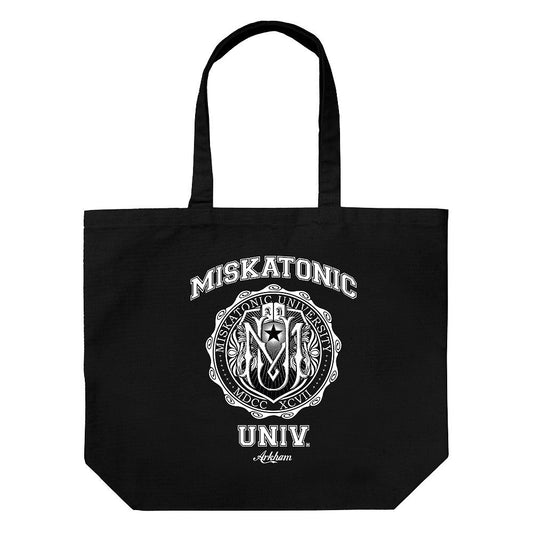 ミスカトニック大学購買部 ミスカトニック大学 ラージトート BLACK  【03/04頃入荷】