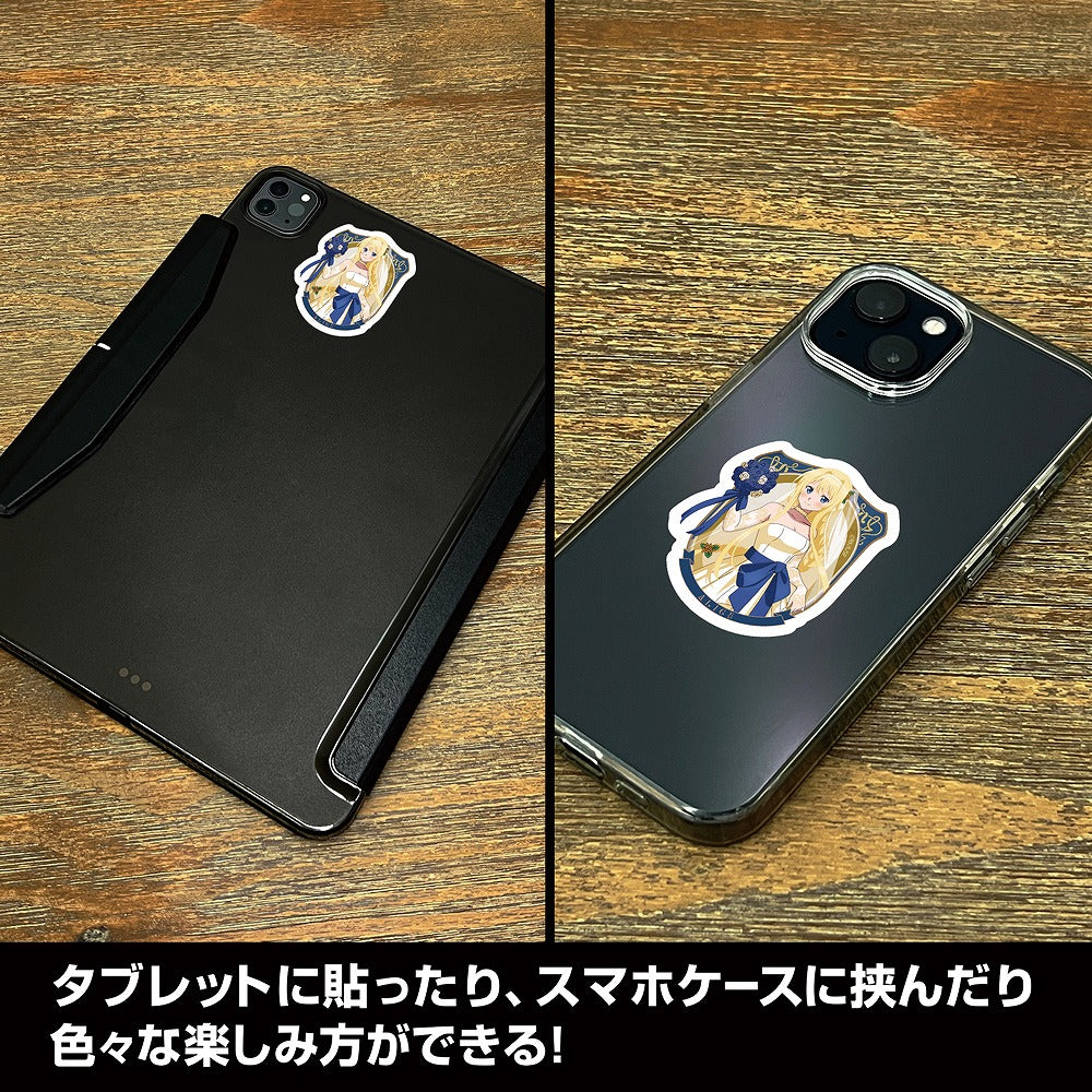 ソードアート・オンライン 描き下ろし アリス ミニステッカーセット ウェディングドレス.. 【03/24頃入荷】