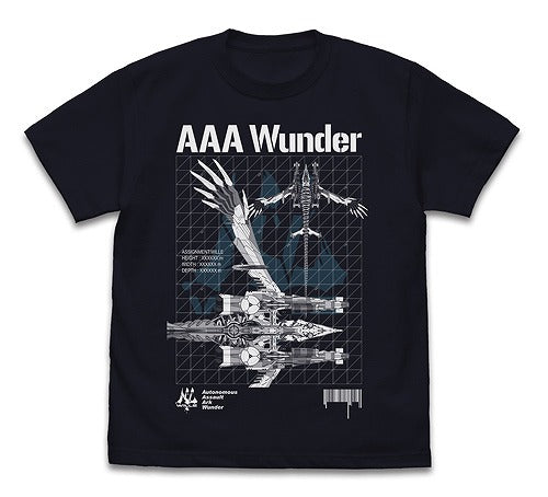EVANGELION AAAヴンダー Tシャツ DARK NAVY M 【01/24頃入荷】