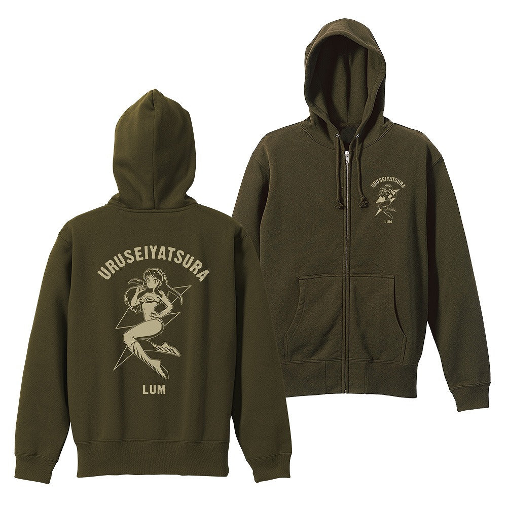 TVアニメ『うる星やつら』 ラムの電撃 ジップパーカー NAVY XXL  【02/16頃入荷】